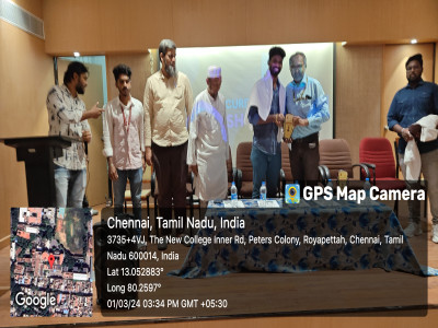 Cybercrime Awareness Program - The New College, Chennai